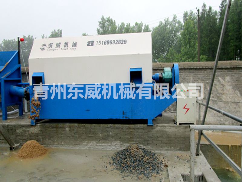 天津客戶定制沙石分離機投入使用